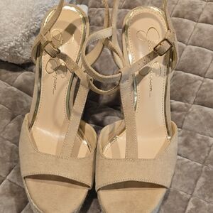 Jessica Simpson Beige Women's Sandals